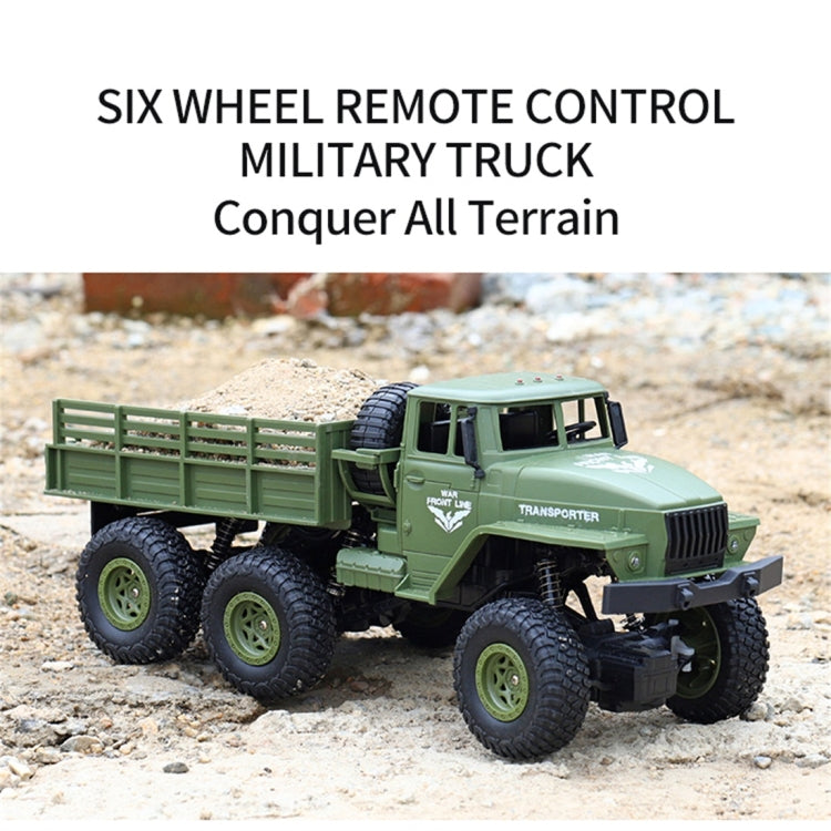 JJR/C 1:18 2.4Ghz 4 Channel Remote Control Dongfeng 7 Six-wheeled Armor Truck Vehicle Toy Reluova