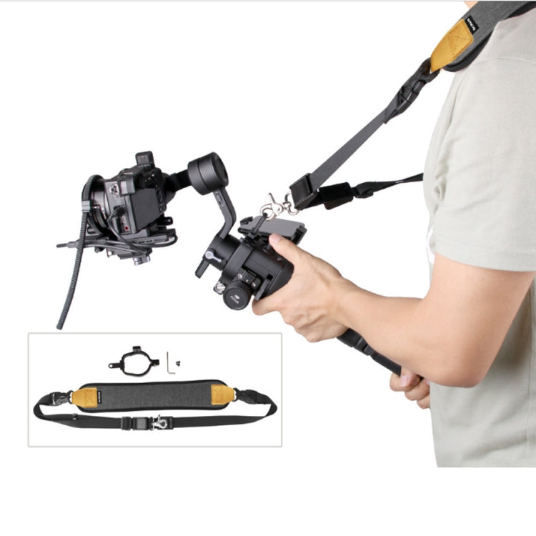 Sunnylife RO-Q9228 Handheld Gimbal Special Lanyard Shoulder Strap + Fixed Ring Hang Buckle for DJI RONIN-SC My Store