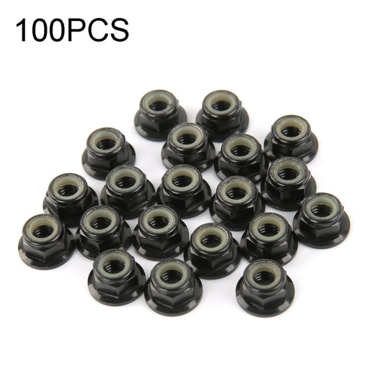 100 PCS iFlight M5 CW 6061 Aluminum Motor Screw Nuts Nylon Insert Self Lock Flange Nut for RC FPV Racing Drone Motor