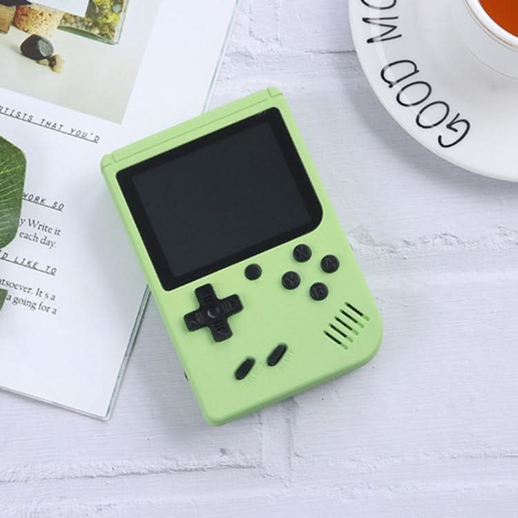 MK800 3.0 inch Macaron Mini Retro Classic Handheld Game Console for Kids Built-in 800 Games, Support AV Output Reluova