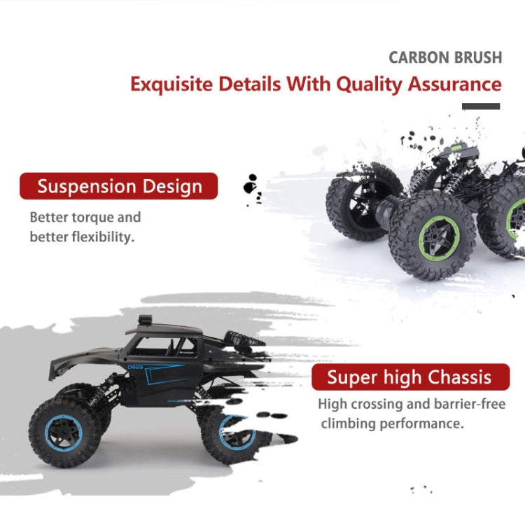 YDJ-D821 1:12 6WD 2.4G Ferngesteuertes Auto Geländewagen