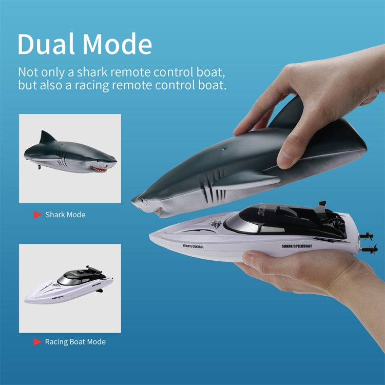 YDJ-818 2.4G RC Shark Boat  Remote Control Boats Reluova