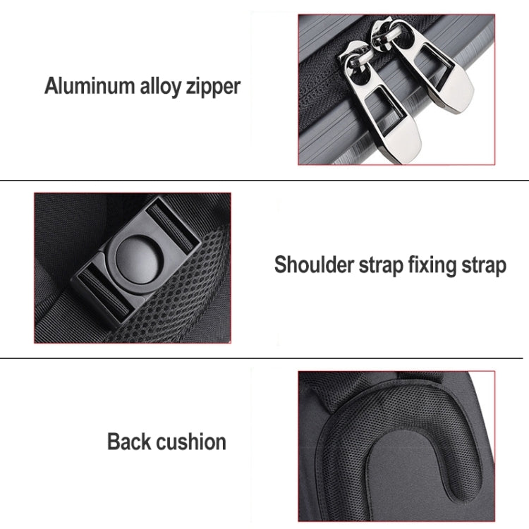 Waterproof Backpack Shoulders Turtle Hard Case Storage Box Outdoor Travel Bag for DJI FPV