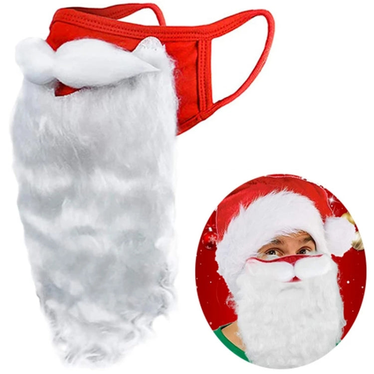 Santa Claus Beard Dustproof Cotton Mask Christmas Funny Dress Up Ornaments My Store