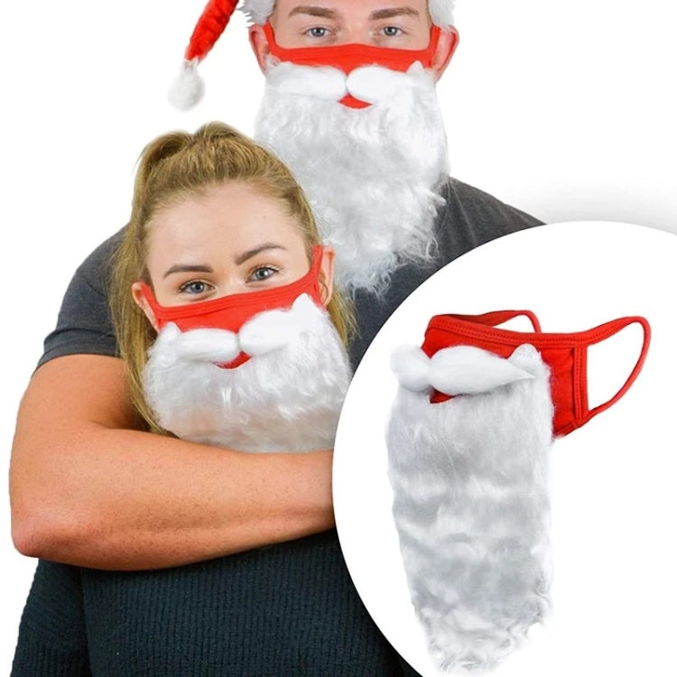 Santa Claus Beard Dustproof Cotton Mask Christmas Funny Dress Up Ornaments My Store