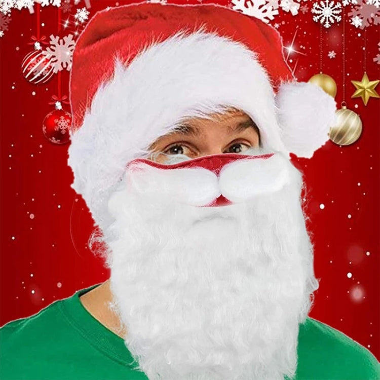 Santa Claus Beard Dustproof Cotton Mask Christmas Funny Dress Up Ornaments