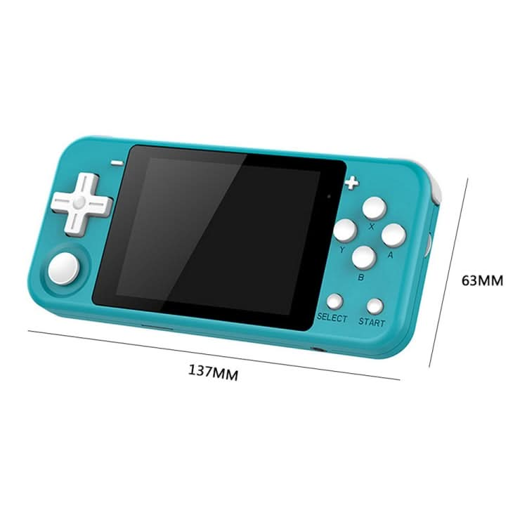 Powkiddy Q90 3.0 inch IPS Screen Retro Joystick Handheld Game Console with 16GB Memory Reluova