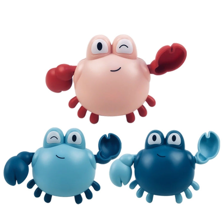 3 PCS Clockwork Crab Baby Bath Play with Water Toys, Random Color Delivery