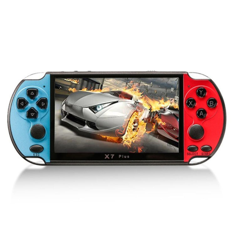 X7 Plus Retro Classic Games Handheld Game Console with 5.1 inch HD Screen & 8G Memory, Support MP4 / ebook