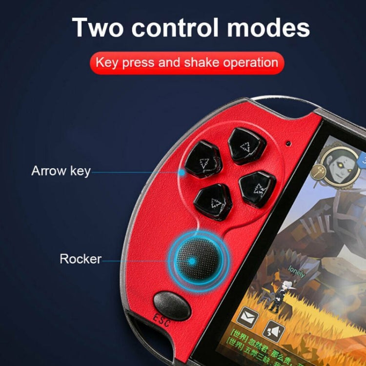 X7 Plus Retro Classic Games Handheld Game Console with 5.1 inch HD Screen & 8G Memory, Support MP4 / ebook