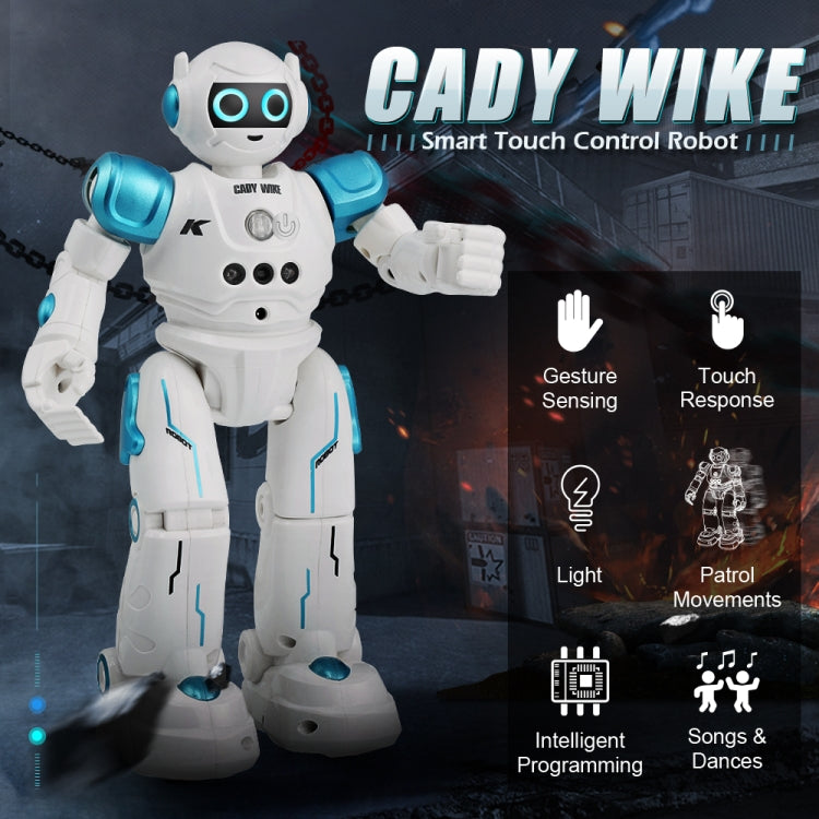 JJR/C R11 CADY WIKE Smart Touch Control Robot with LED Light, Support Waling / Sliding Mode