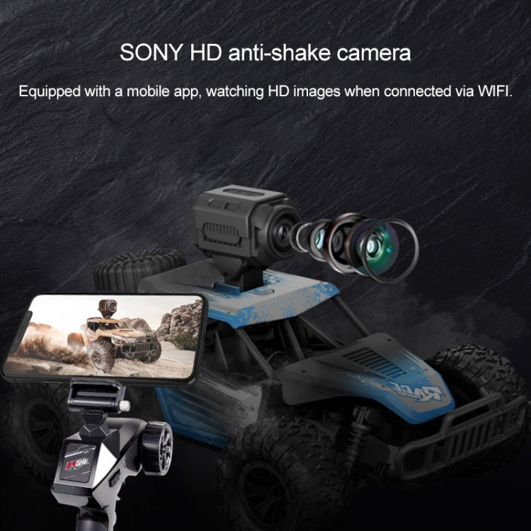 HELIWAY DM-1801 2.4GHz Four-way Remote Vehicle Toy Car with Remote Control & 720P HD WiFi Camera