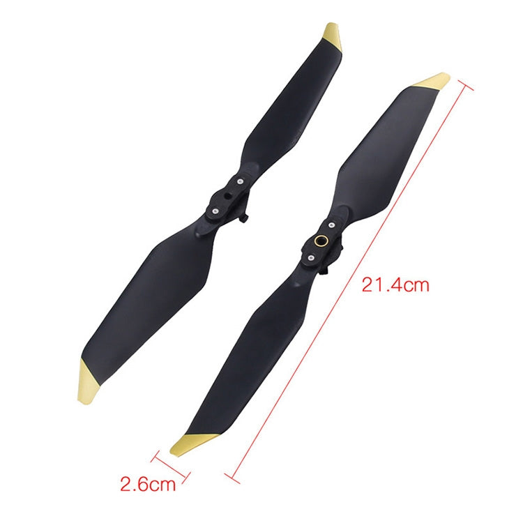 2 Pairs 8331 Noise Reduction Quick-Release CW / CCW Propellers for DJI Maivc Pro Platinum & Pro-Reluova