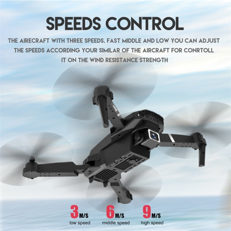 LS-E525 4K Single HD Camera Mini Foldable RC Quadcopter Drone Remote Control Aircraft Reluova