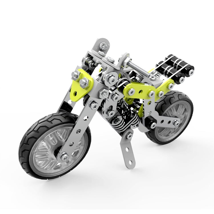 MoFun SW-003 188 PCS DIY Stainless Steel Street Motorcycle Assembling Blocks Reluova