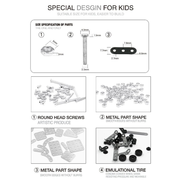 MoFun SW-021 DIY Stainless Steel AH-64 Helicopter Gunship Assembling Blocks Reluova