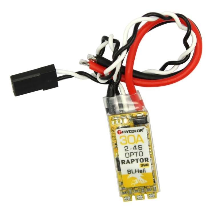 Flycolor Raptor 390 30A 2-4S Electric Speed Controller Reluova