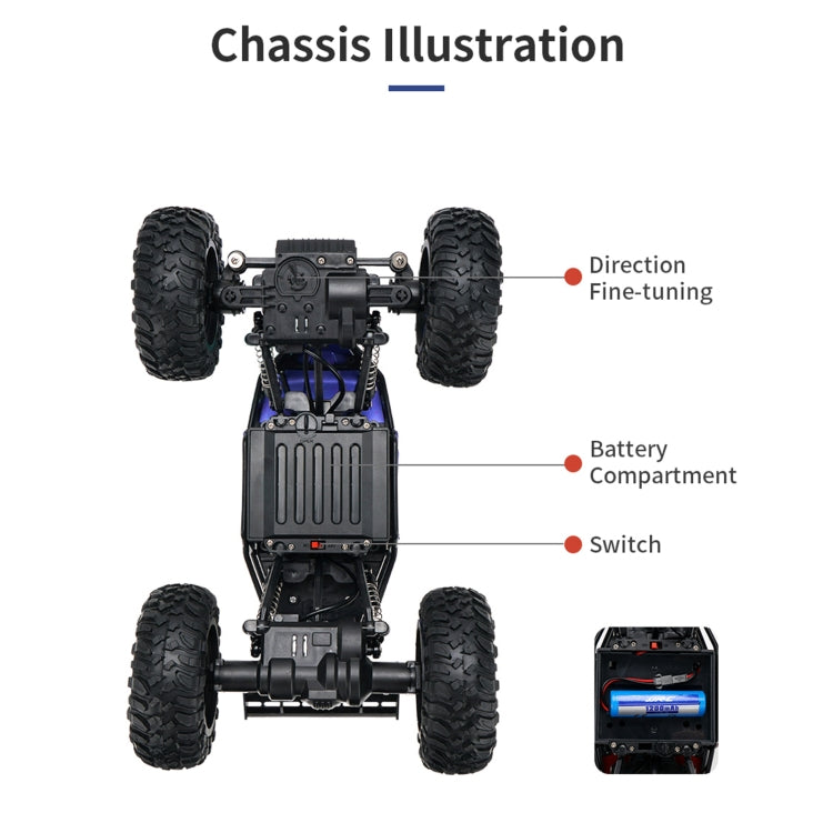 JJR/C Q112 1:14 4WD Remote Control Alloy Climbing Car