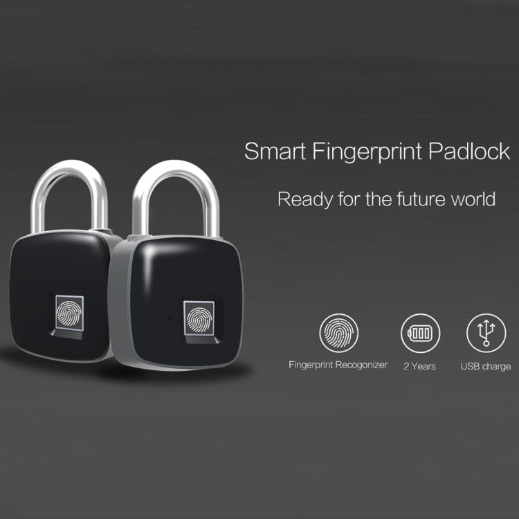 Anytek P3 Against Theft Non-password Electrically Intelligent Fingerprint Padlock My Store