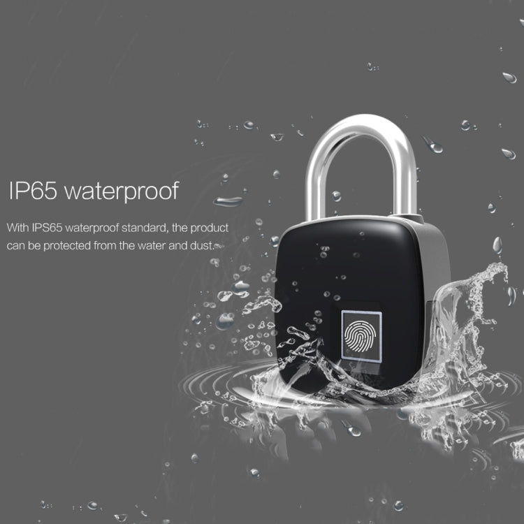 Anytek P3 Against Theft Non-password Electrically Intelligent Fingerprint Padlock My Store