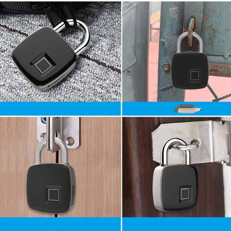 Anytek P3+ Against Theft Non-password Electrically Intelligent Fingerprint Padlock, Support APP Unlock My Store