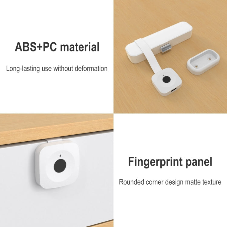 Original Xiaomi Youpin ZNGS06YSB YEELOCK Smart Fingerprint Drawer Cabinet Lock My Store