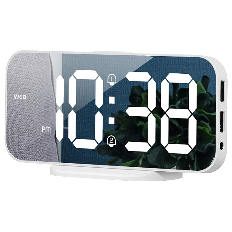 8821 LED Mirror Dual-purpose Snooze Alarm Clock