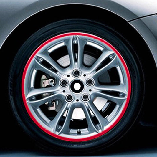 Color 16 inch Wheel Hub Reflective Sticker for Luxury Car