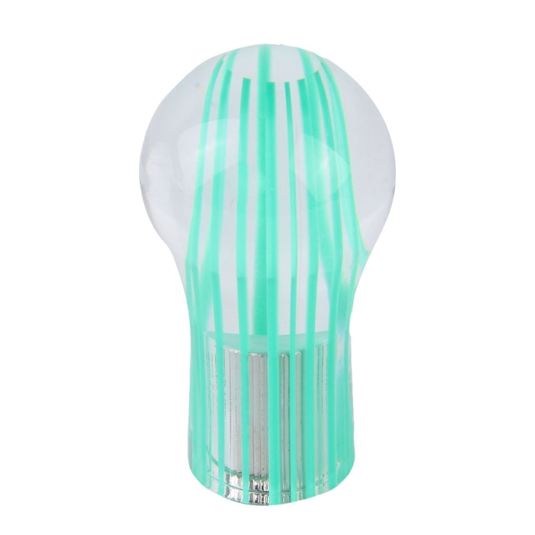 Crystal Double Light Car Breathing Racing Dash LED Magic Lamp Gear Head Shift Knob with Base, Size: 8.2 * 4.5 * 3.0 cm(Green Light + Blue Light) ÎҵÄÉ̵ê