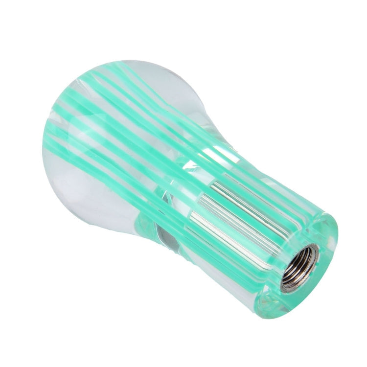 Crystal Double Light Car Breathing Racing Dash LED Magic Lamp Gear Head Shift Knob with Base, Size: 8.2 * 4.5 * 3.0 cm(Green Light + Blue Light) ÎҵÄÉ̵ê