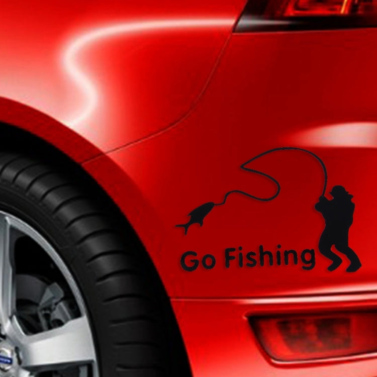 Go Fishing Styling Reflective Car Sticker, Size: 14cm x 9.5cm ÎҵÄÉ̵ê