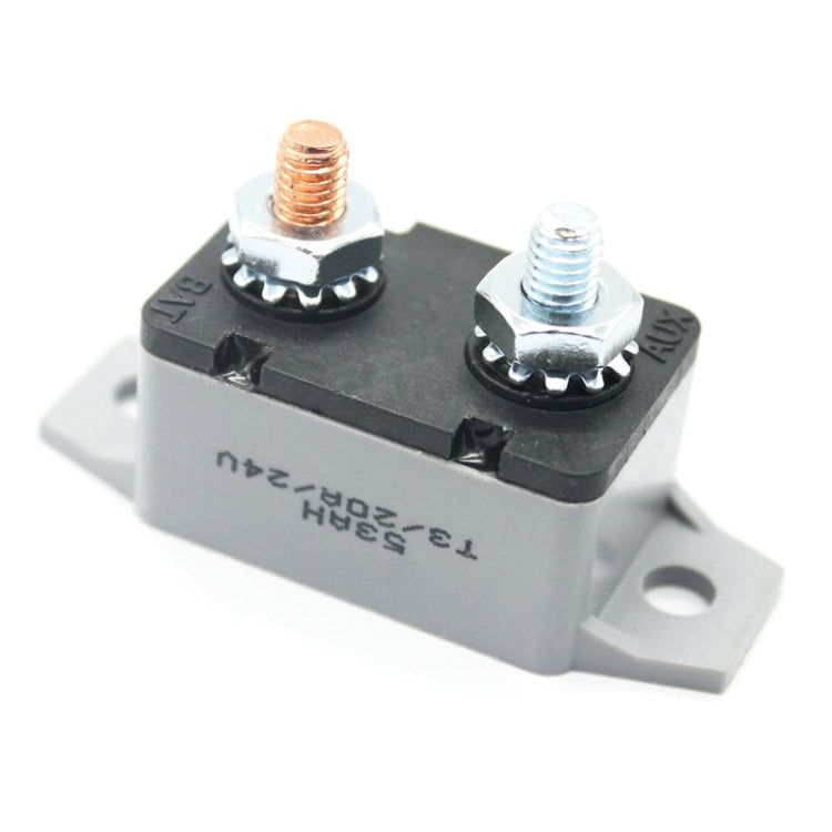 F3088-20A 20A Manual Reset Circuit Breaker Double Short Legs with Bolt 12/24V ÎҵÄÉ̵ê