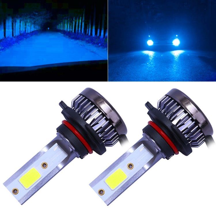 2 PCS 9005 DC9-36V / 36W / 3000K / 6000LM IP68 Car / Motorcycle Mini COB LED Headlight Lamps / Fog Light