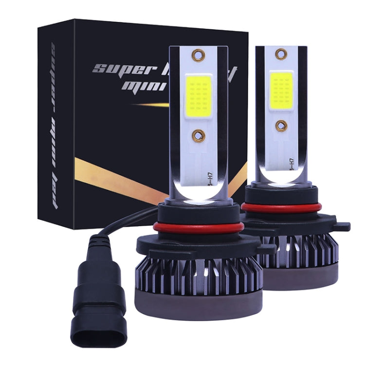 2 PCS 9005 DC9-36V / 36W / 3000K / 6000LM IP68 Car / Motorcycle Mini COB LED Headlight Lamps / Fog Light