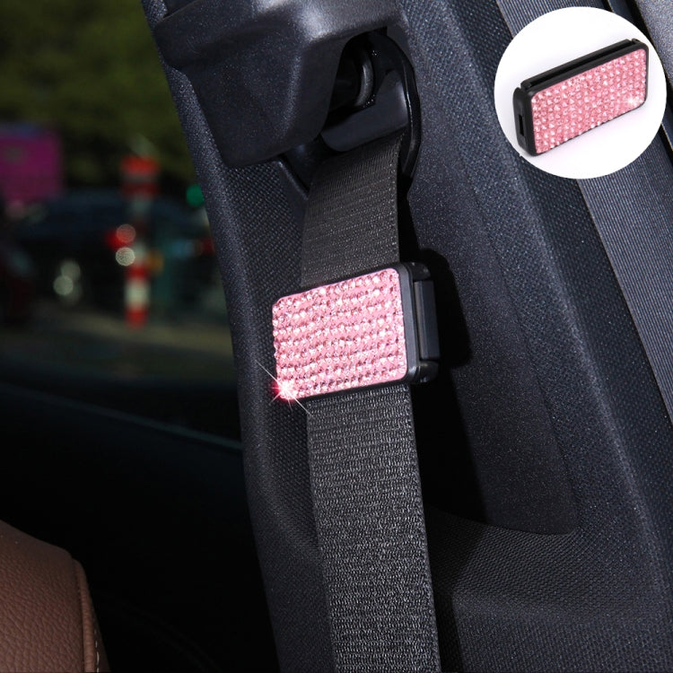 Car Seat Belts Crystal Clip Fixer Tightening Regulator