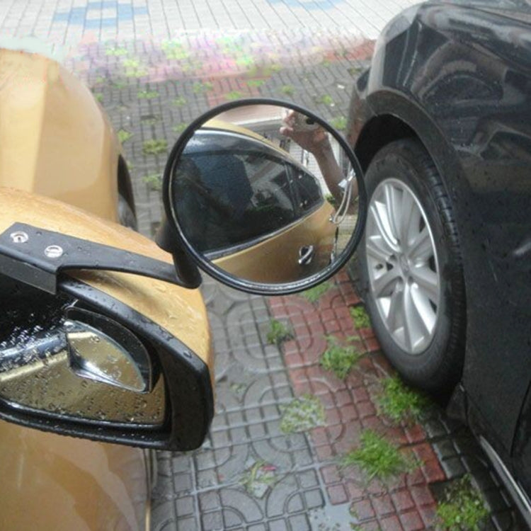 Vehicle Front Blind Area Wide-angle Adjustable Observation Mirror