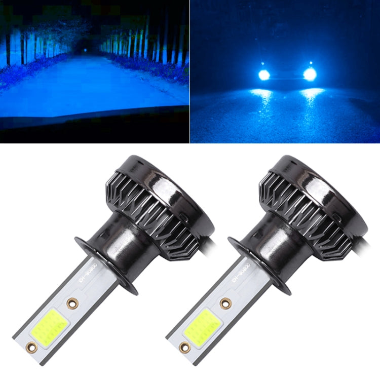 2 PCS H3 DC9-36V / 36W / 3000K / 6000LM IP68 Car / Motorcycle Mini COB LED Headlight Lamps / Fog Light