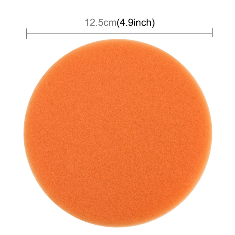 2 PCS Car Wax Sponge Round Shape Sponge High-density Waxing Sponge£¬Size:12.5 x 12.5cm-Reluova