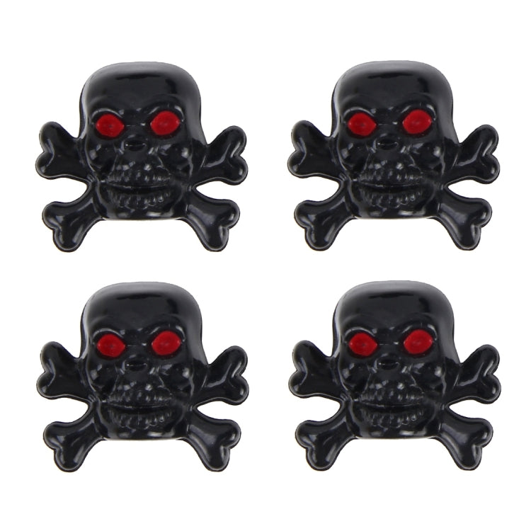 4 PCS Universal Skull Shape Gas Cap Mouthpiece Cover Gas Cap Tire Cap Car Motor Bicycle Tire Valve Caps ÎҵÄÉ̵ê