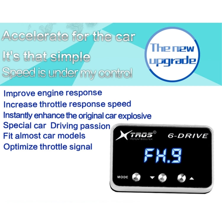 TROS TS-6Drive Potent Booster Electronic Throttle Controller for Toyota Vios 2008-