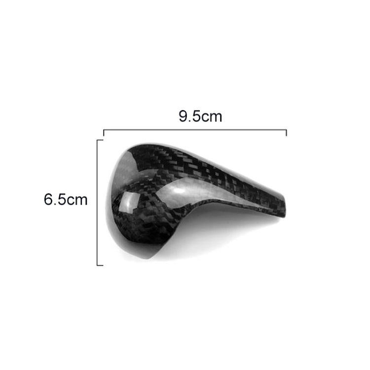 For Left Driving Universal Carbon Fiber Car Gear Shift Knob Modified Shifter Lever Knob for AUDI A4 / A5 / A6 / A7 / Q5 Q7 ÎҵÄÉ̵ê