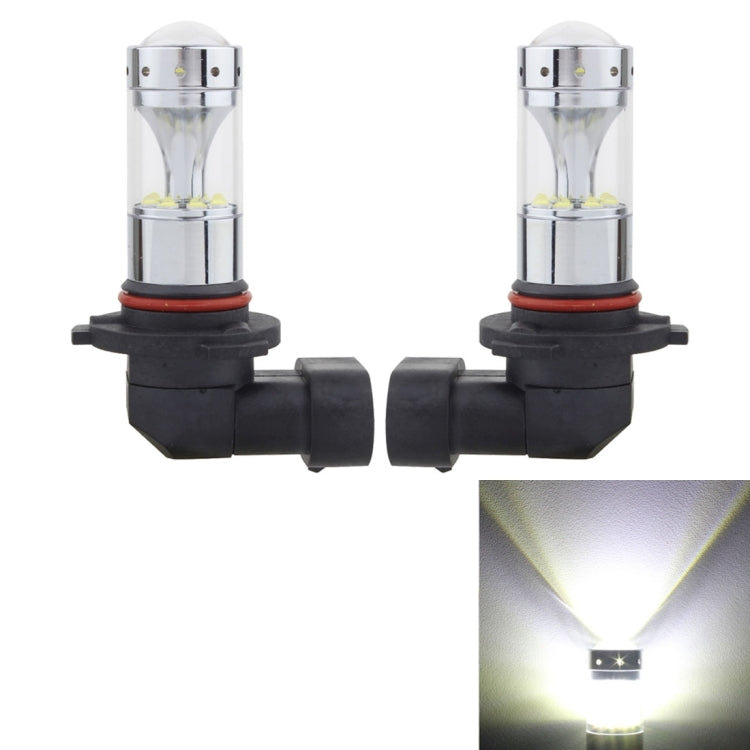 2 PCS 9005 60W 1200 LM 6000K Car Fog Lights with 12 CREE XB-D LED Lamps, DC 12V