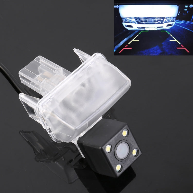 656x492 Effective Pixel HD Waterproof 4 LED Night Vision Wide Angle Car Rear View Backup Reverse Camera for Toyota Highlander 2015-2018 / Camry 2014-2017