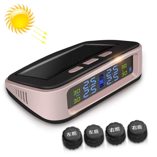 Universal Car Wireless Solar Energy TPMS Tire Pressure Alarm System External Tire Monitor ÎҵÄÉ̵ê