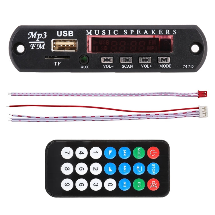 Car 12V Audio MP3 Player Decoder Board FM Radio TF USB 3.5 mm AUX, without Bluetooth and Recording ÎҵÄÉ̵ê