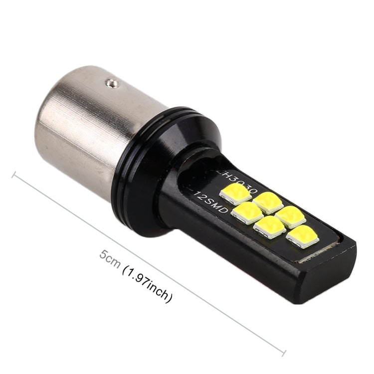 2 PCS 1156 DC9-16V / 3.5W Car Auto Turn Lights 12LEDs SMD-ZH3030 Lamps, with Constant Current-Reluova