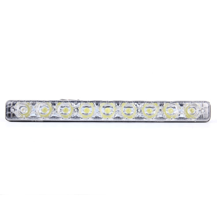 2 PCS LD-008 5730-9SMD 15W 1500 LM 7000K White Light  Daytime Running Light.DC 12V-Reluova