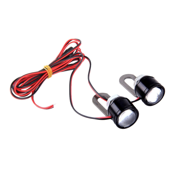 2 PCS 12V 3W  Eagle Eyes LED Strobe Light For Motorcycle £¬Wire Length: 90cm-Reluova