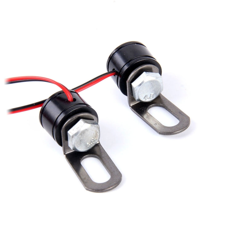 2 PCS 12V 3W  Eagle Eyes LED Strobe Light For Motorcycle £¬Wire Length: 90cm-Reluova