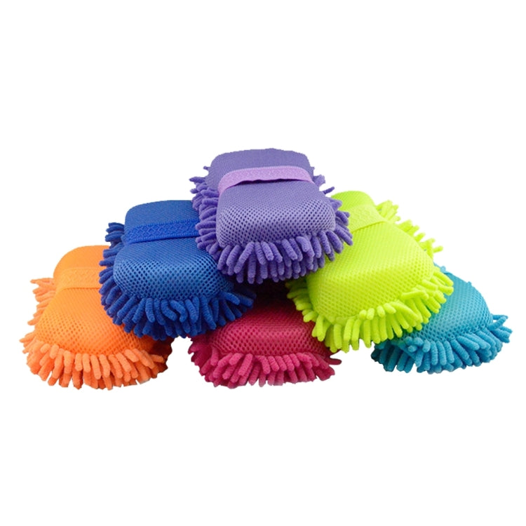 KANEED Ultrafine Fiber Chenille Anthozoan Car Washing Gloves Multi-functional Magic Car Brush (Random Color Delivery) ÎҵÄÉ̵ê